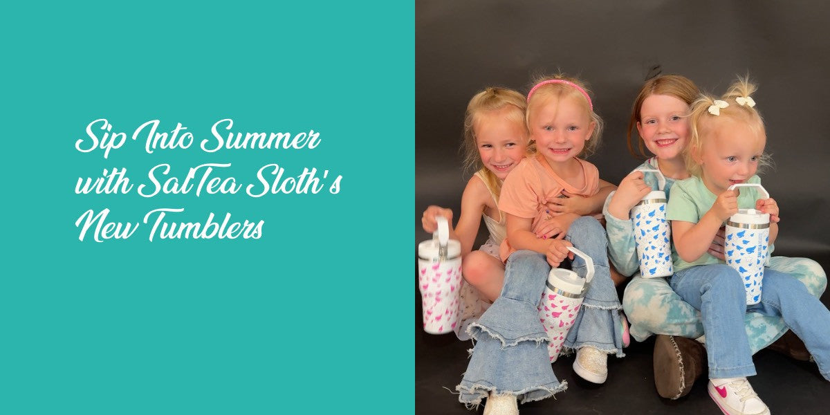 Sip Into Summer with SalTea Sloth’s New Tumblers | Joplin, Webb City, Carthage, MO & Rogers, AR